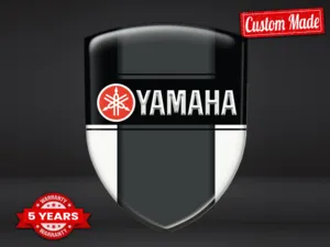 Yamaha Pegatinas 3D Gel Personalizadas Diseño Deportivo 